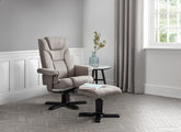 Malmo Grey Swivel Recliner - room